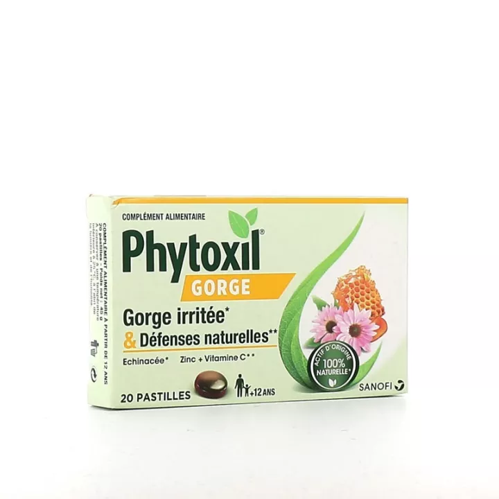 Phytoxil Gorge Natural Defenses 20 Pastilles