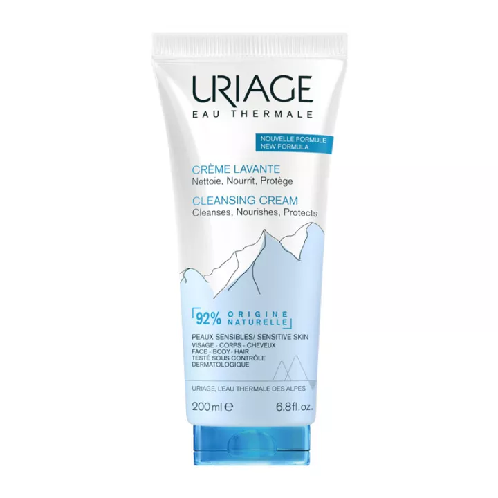 Creme de limpeza Uriage para rosto e corpo