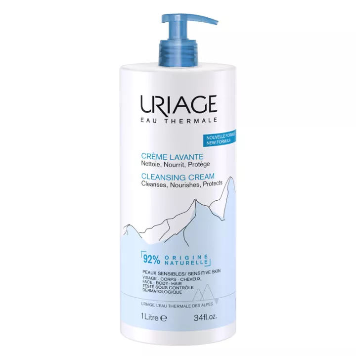 Uriage cleansing cream for face and body