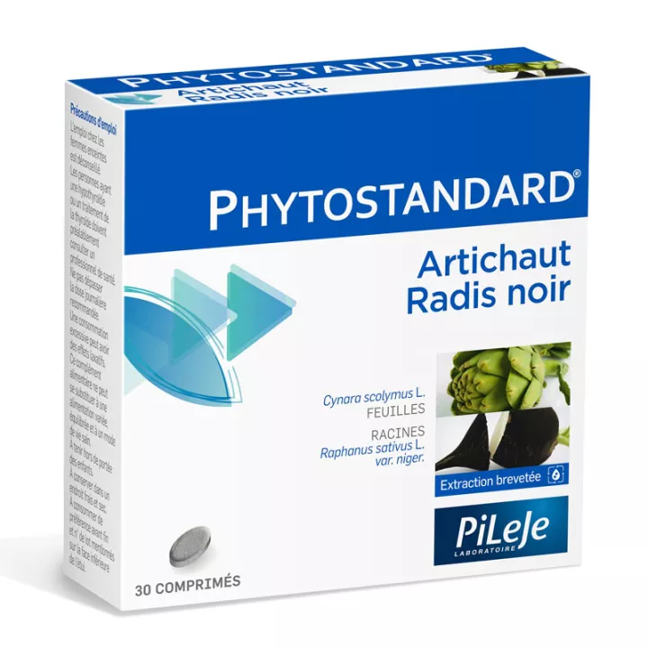 Phytostandard ARTICHAUT RADIS NOIR 30 comprimés Pileje