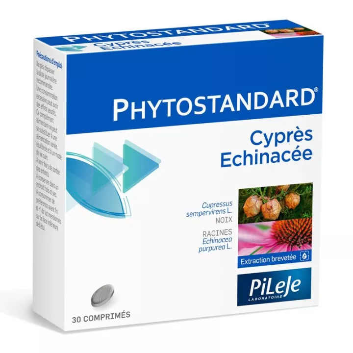 Phytostandard Cyprès échinacée 30 comprimés Pileje