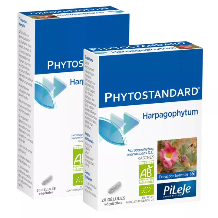 Фитостандарт Harpagophytum Bio 60 капсул Pileje