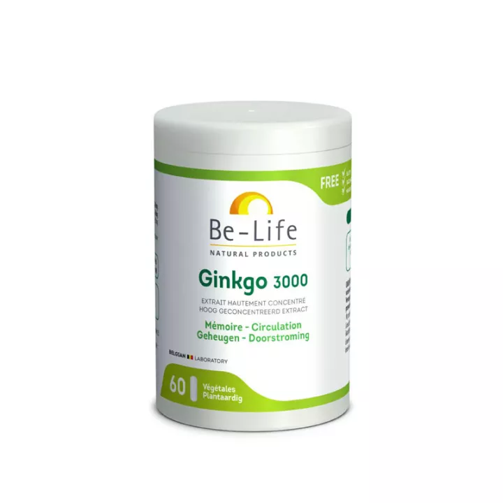 Be-Life Ginkgo 3000 Memoria - Circulación sanguínea