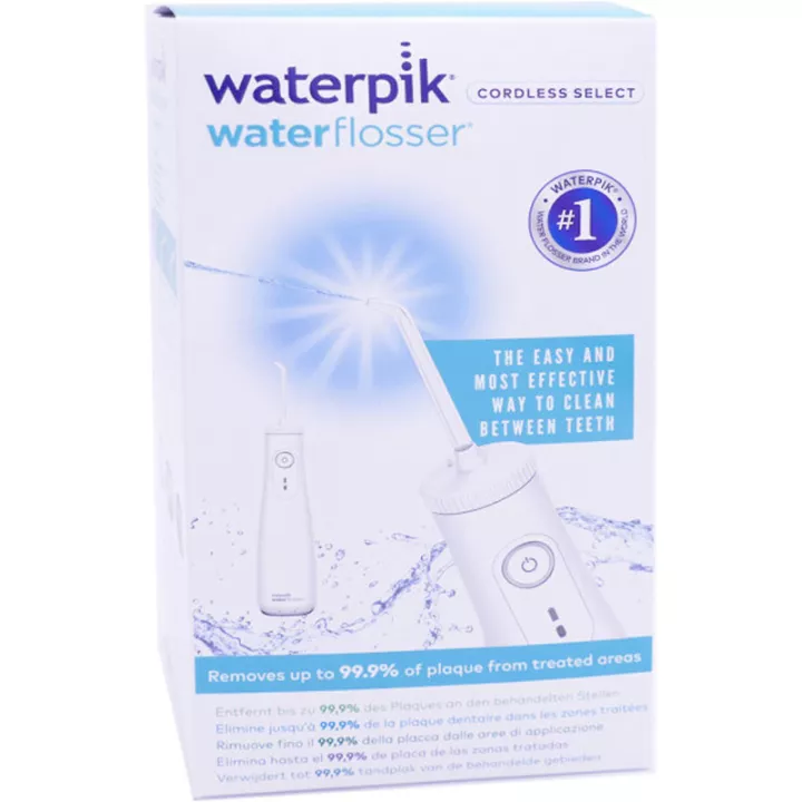 WaterPik Hydropulseur sans fil select blanc WF10