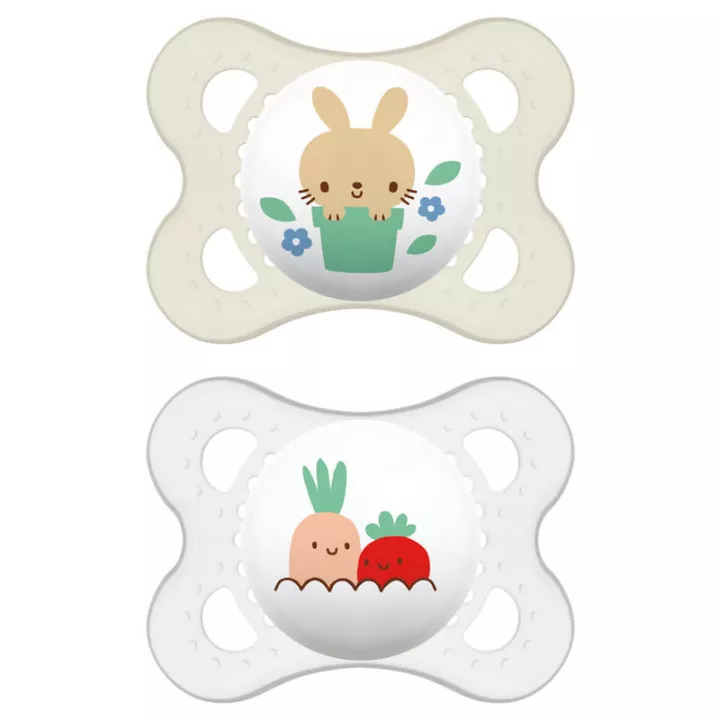 Mam Pacifier Original Animals 2-6 Months set of 2 Ref 4