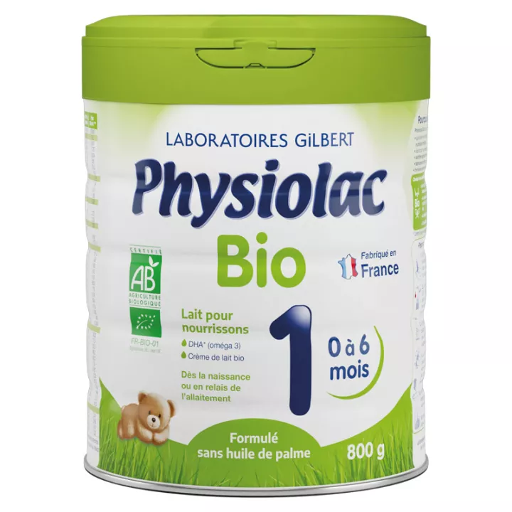 Physiolac Bio 1 Lait en poudre 800g