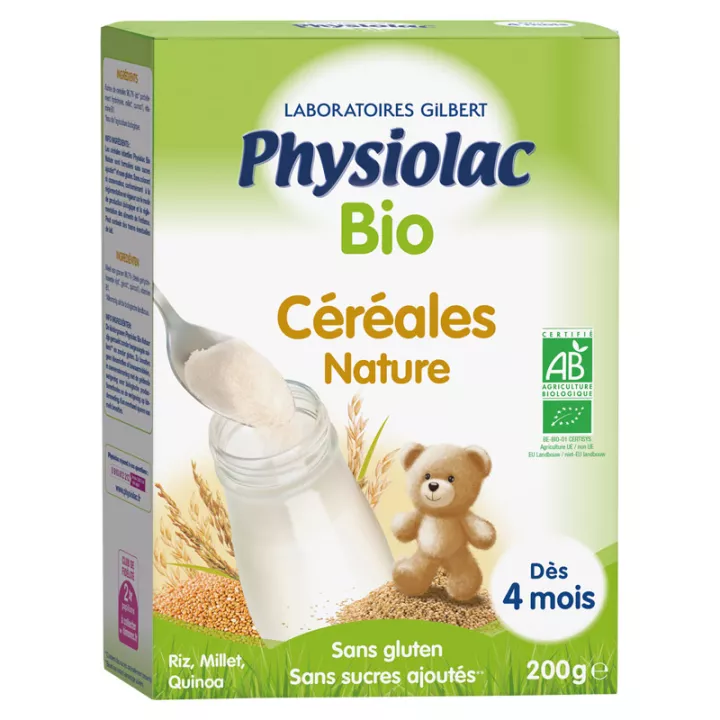 Physiolac Harina de Cereales Ecológica 200 g