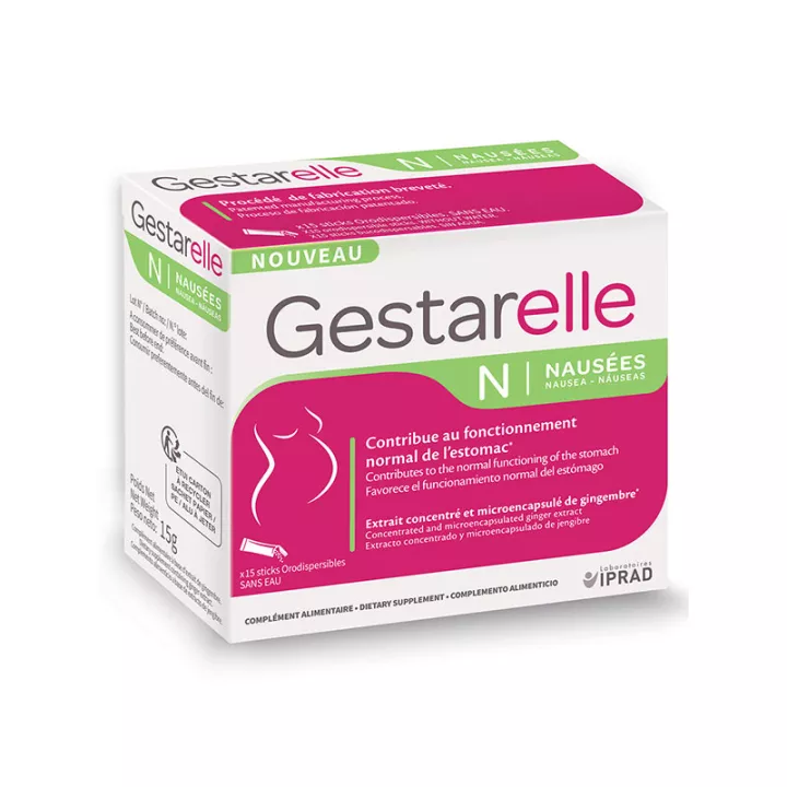 Gestarelle N Nausea Iprad 15 barras