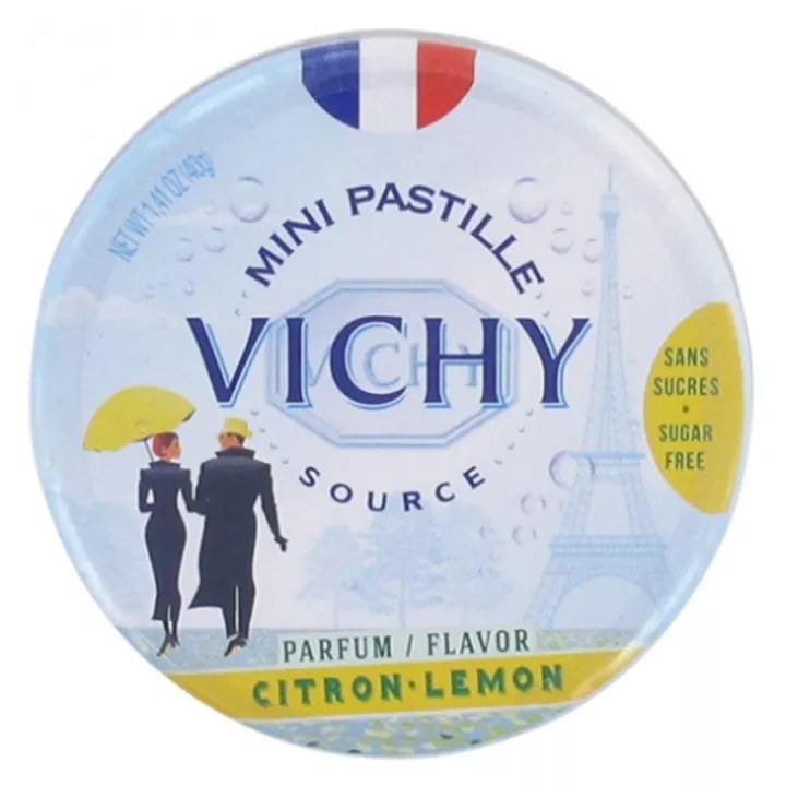 Pastilles Vichy sans Sucre Citron