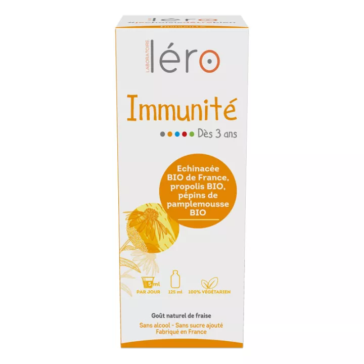 Léro Immunité Bio Sirup für Kinder ab 3 Jahren 125ml