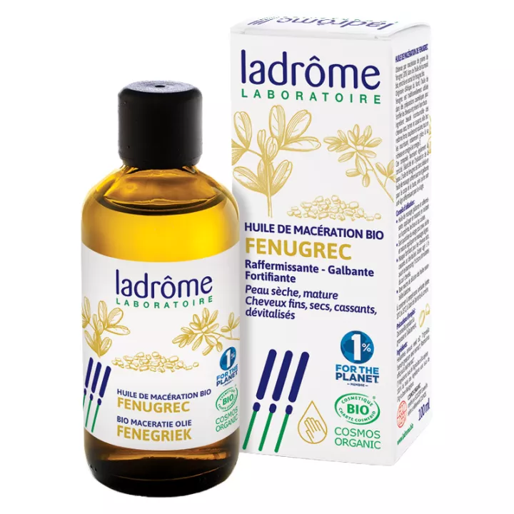 Ladrôme Organic Fenugreek Maceration Oil 100 ml