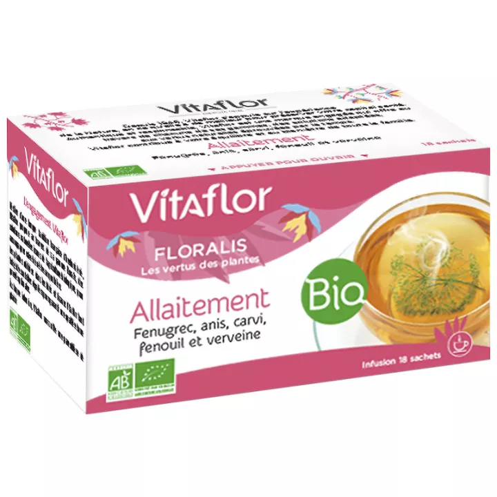 Vitaflor Floralis Té de Lactancia Ecológico 18 sobres