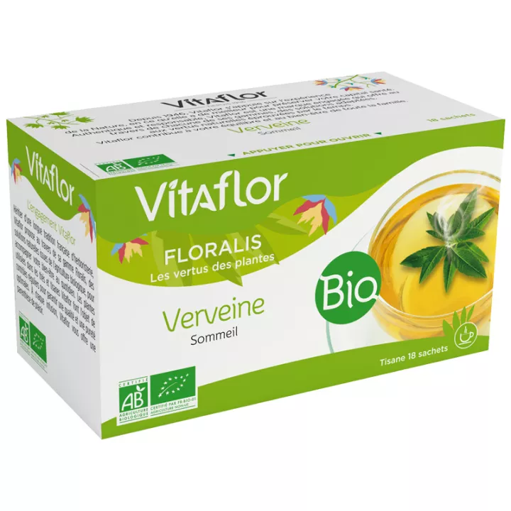 Vitaflor Floralis Органический травяной чай с вербеной 18 пакетиков