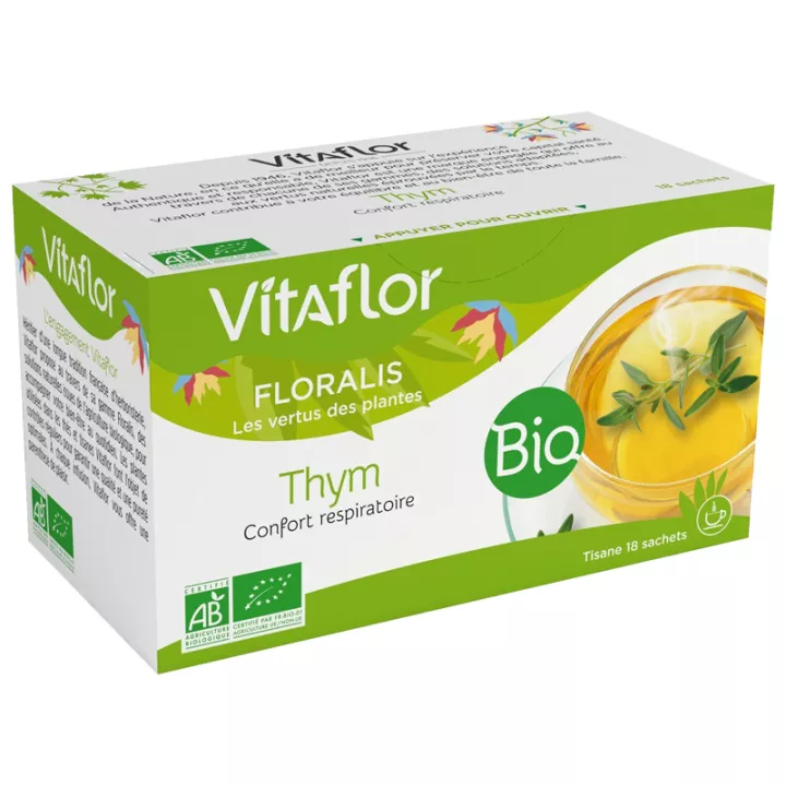 Vitaflor Bio Tisane Thym 18 Sachets