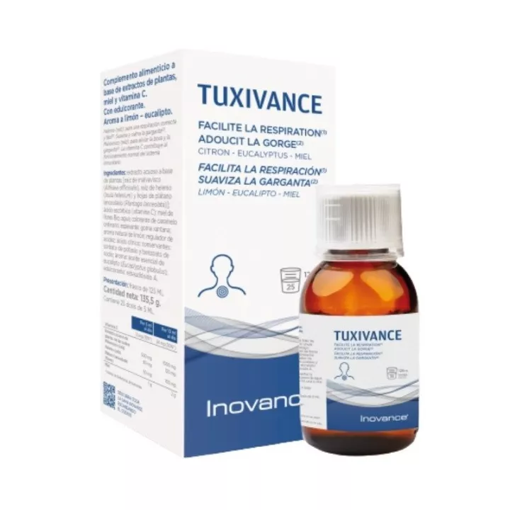 Inovance Tuxivance natural cough syrup 125ml