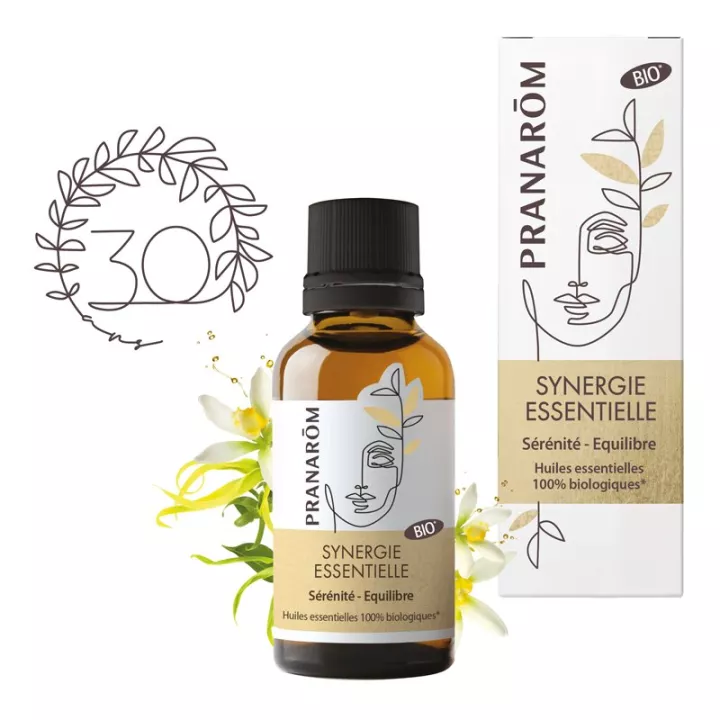 Pranarom Synergie Essentielle Bio Sérénité Équilibre 30ml