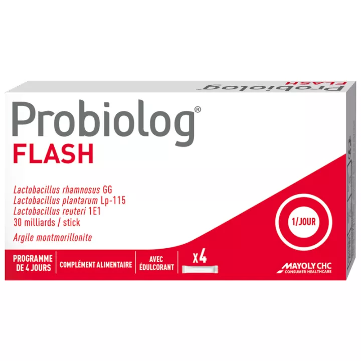 Probiolog Flash Poudre orodispersible 4 Sticks
