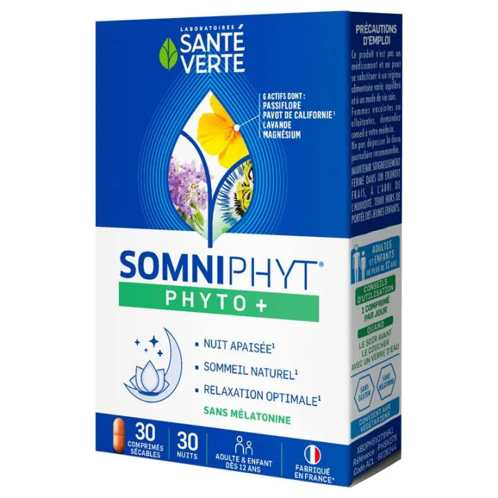 Santé Verte Somniphyt Phyto + Без Мелатонина Продается В Аптеках