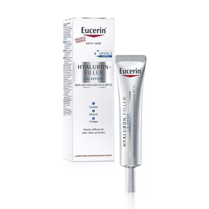 Eucerin Hyaluron-Filler + 3x Effect Контур вокруг глаз 15 мл