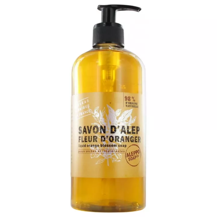 Tadé Savon Alep Liquide Fleur d'Oranger 500ml