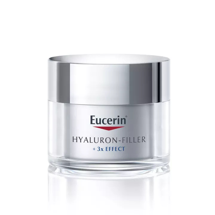 Eucerin Hyaluron-Filler +3x Effect Soin de Jour Peau Sèche Spf 15