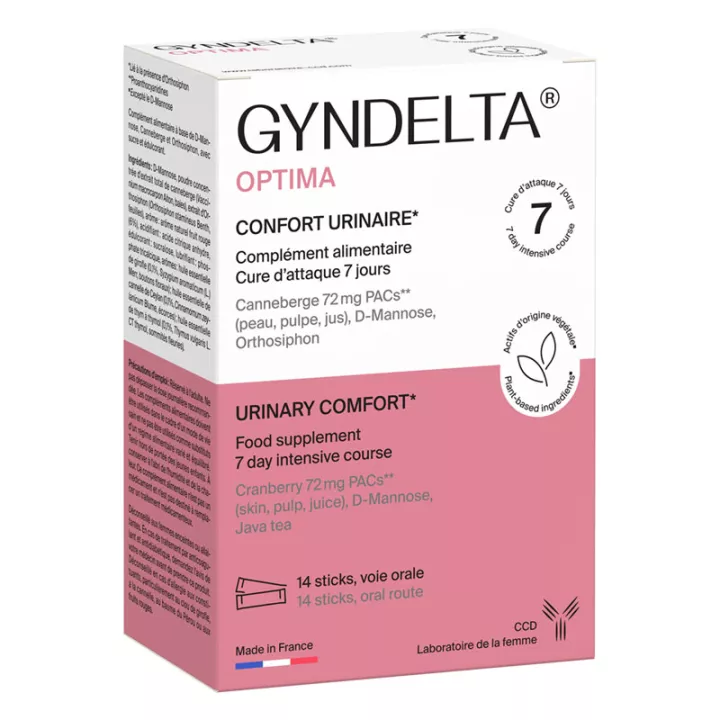 CCD Gyndelta Optima Urinary Comfort 14 bastoncini