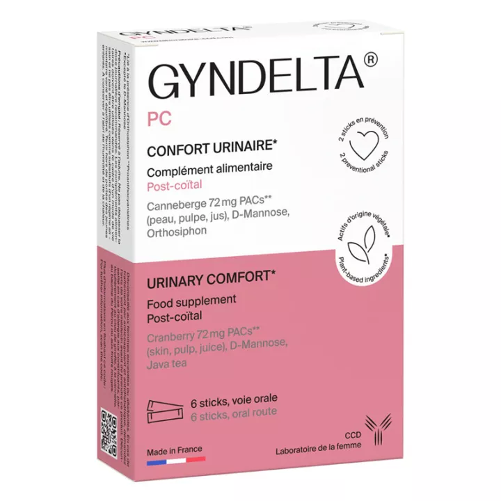 CCD Gyndelta PC Post-coïtale urine Comfort 6 staafjes