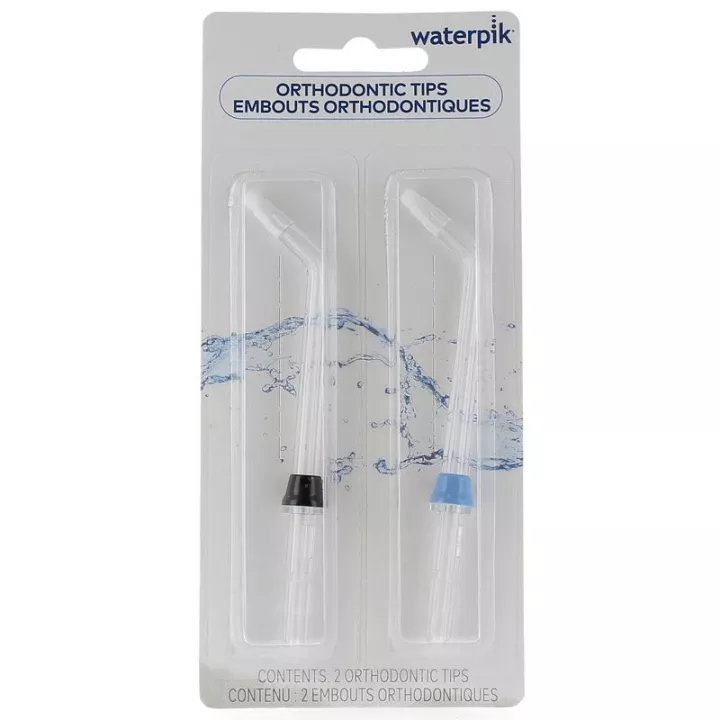 Water-Pik 2 Embouts hydropulseur orthodontique OD100E