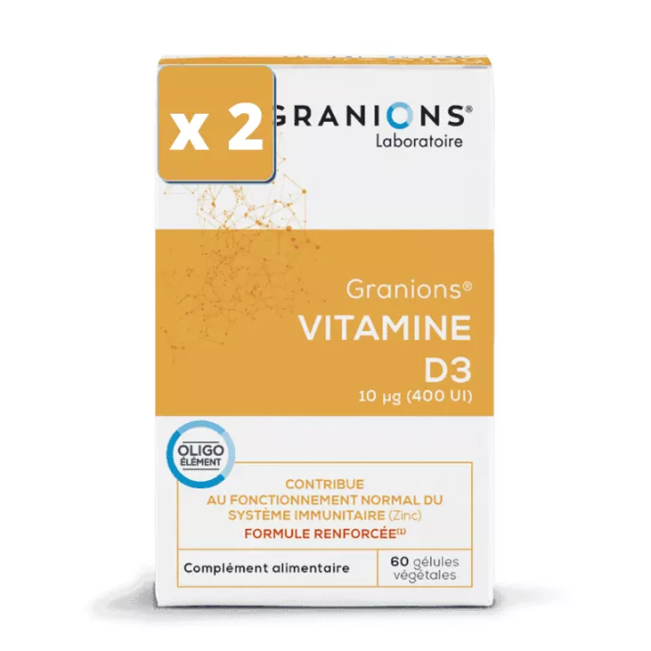 Granions Vitamin D3 (Mangel) Leberöl SEELACHS