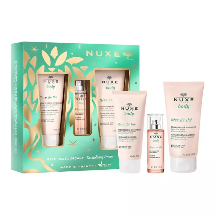 Set de ritual revitalizante Nuxe Tea Dream