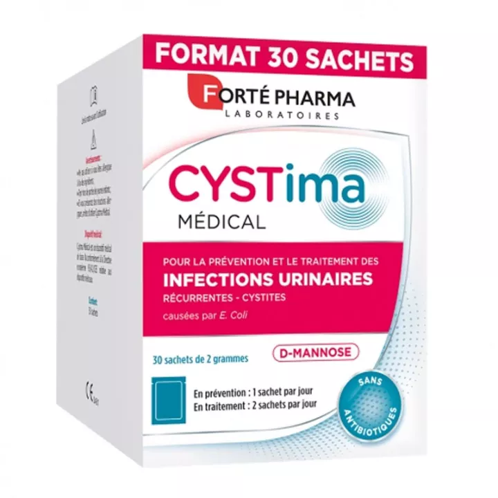 Forte Pharma Cystima Medizinisches Pulver 30 Beutel