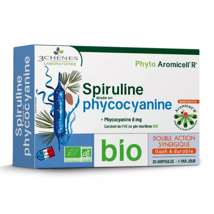 3-Oaks Phyto Aromicell'r Bio Spirulina Phyco 20 vials