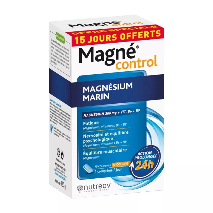 Nutreov Magné Control Magnesio Marino 60 comprimidos