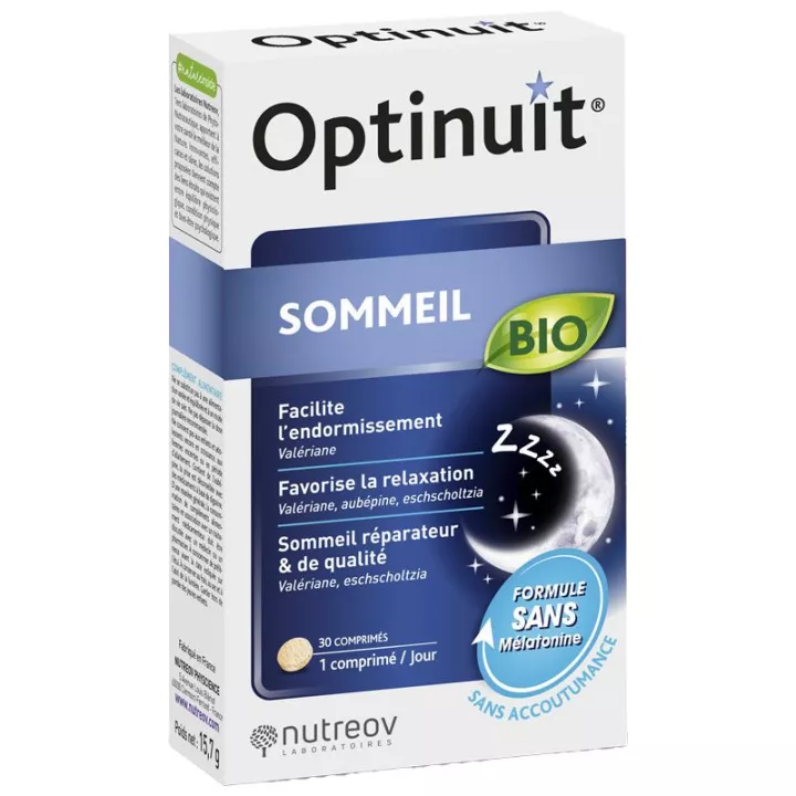 Nutreov Optinuit Organische Slaap 30 tabletten