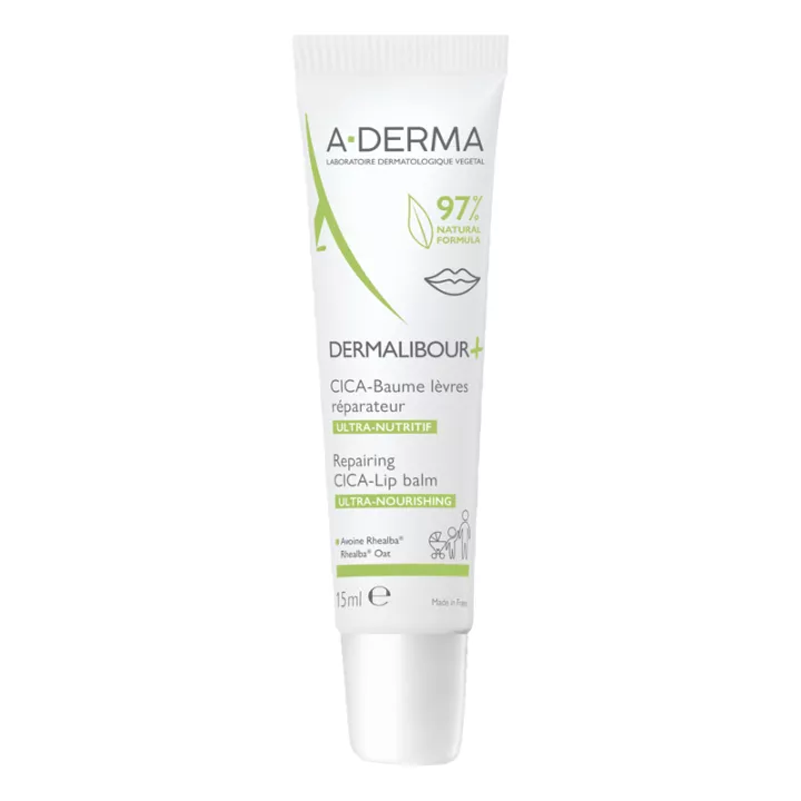 A-Derma Dermalibour Cica Lip Balm