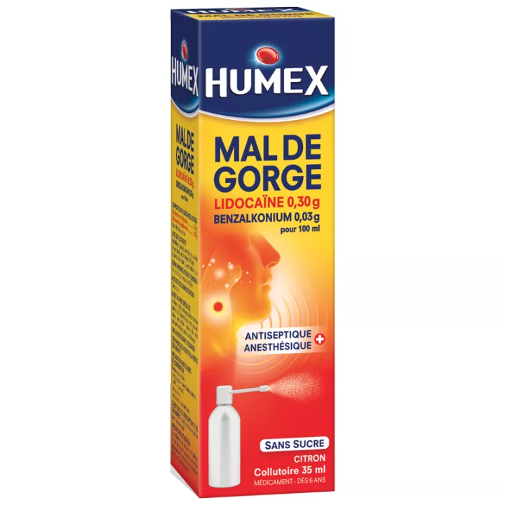 HUMEX MAL DE GORGE COLLUTOIRE 