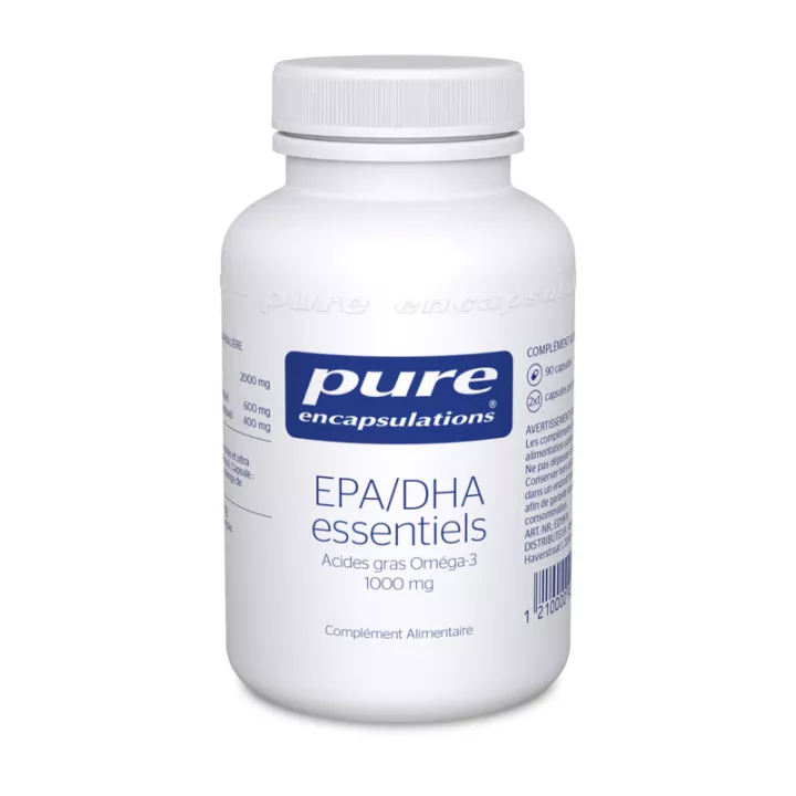 Pure Encapsulation EPA / DHA esencial 90 cápsulas