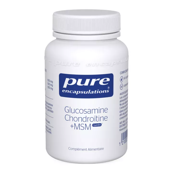 Pure Encapsulation Glucosamine Chondroitin + MSM