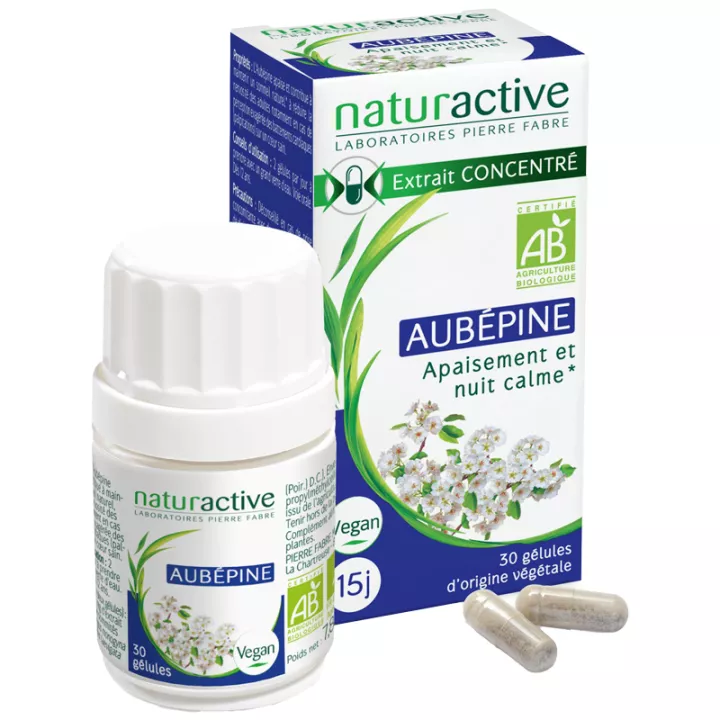 Naturactive Elusanes Aubépine Bio 30 gélules