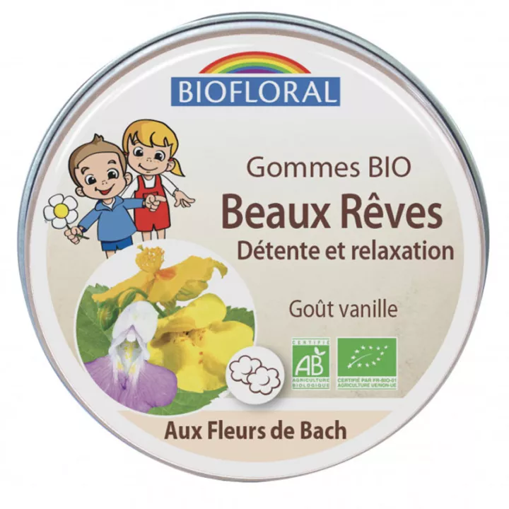 Chiclete Biofloral Sem Álcool Criança Beaux Rêves 45g