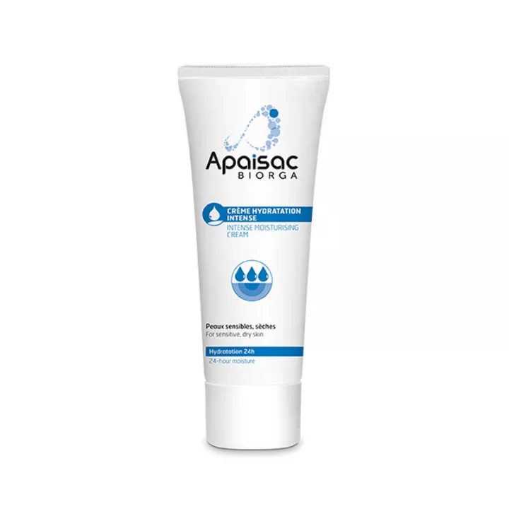 Apaisac Biorga Crème hydratante intense 24h 40ml