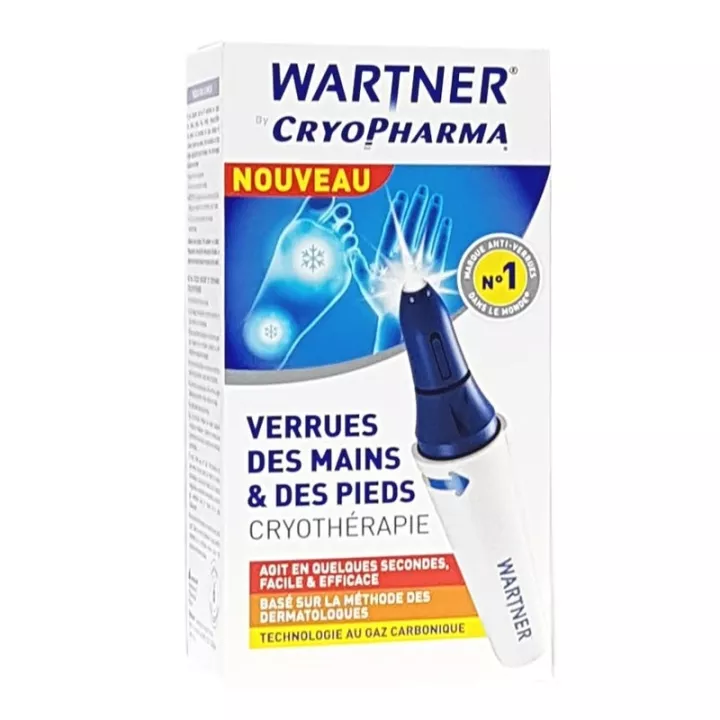 Cryopharma Wartner Tratamento de verrugas frias para pés e mãos