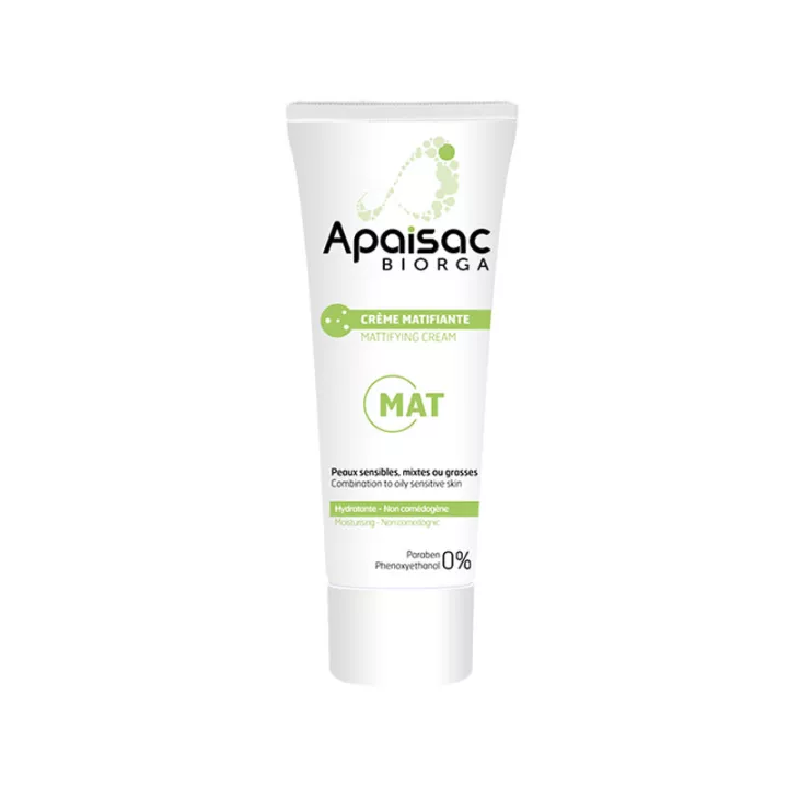 Apaisac Biorga Moisturizing mattifying emulsion 40ml R