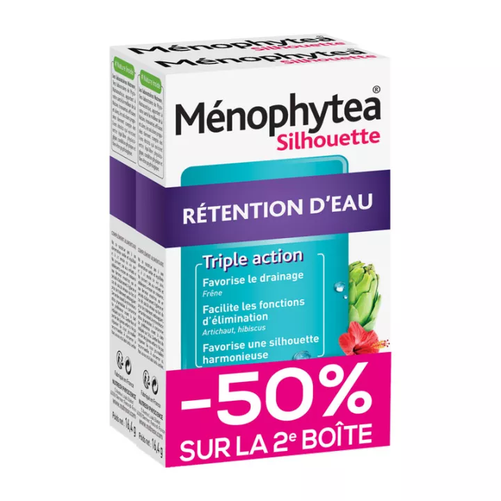 Nutreov Ménophytea Silhouette Waterretentie 30 tabletten
