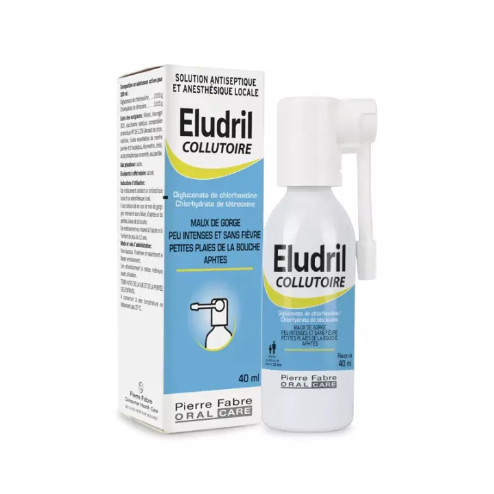 Eludril Mundwasser Halsschmerzen 55ml