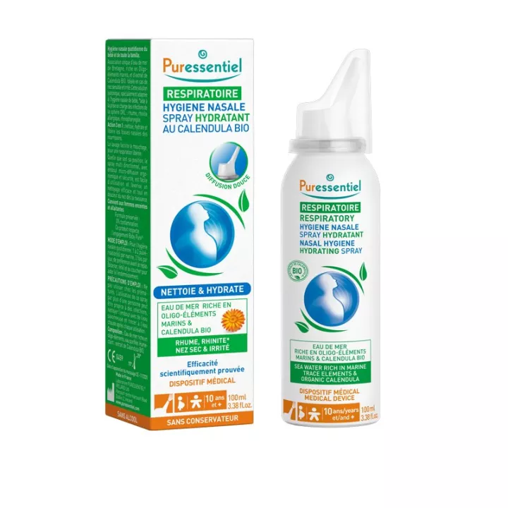 Puressentiel Respiratory Soothing Neushygiëne Spray 100ml