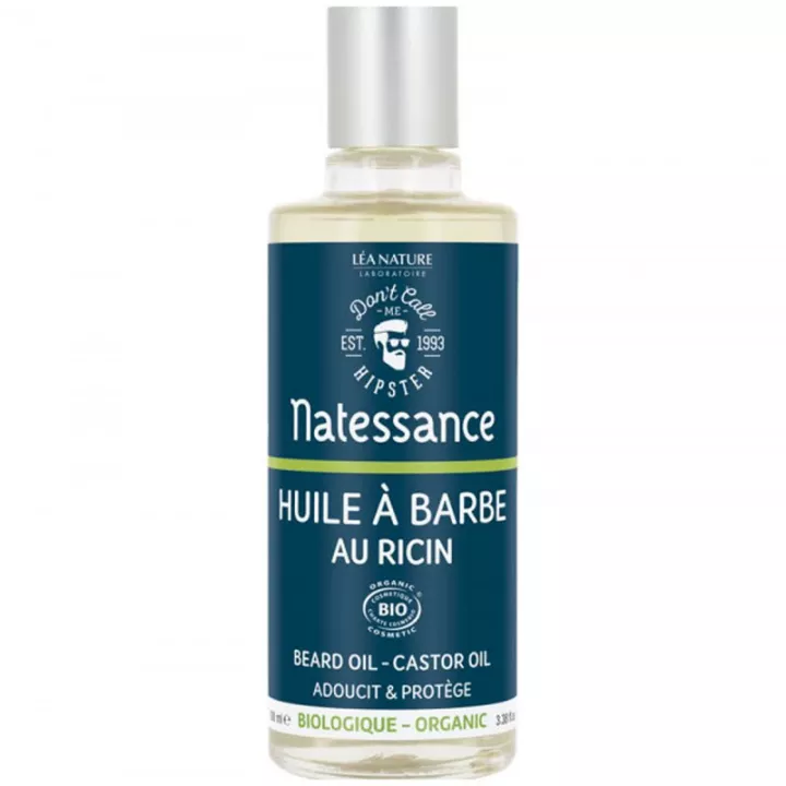 Aceite para barba de ricino Natessance 100ml