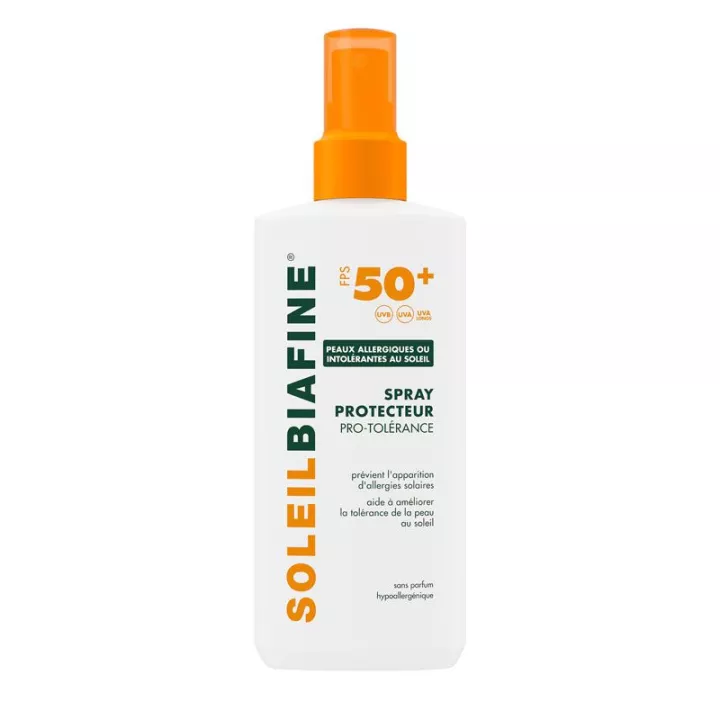 Солнцезащитный спрей Soleil-Biafine Allergy Sun Spray SPF50 + 200 мл