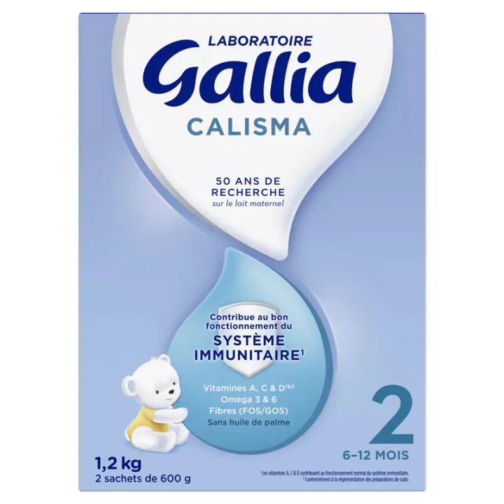 Leite infantil Gallia Calisma 2ª idade 1,2 kg