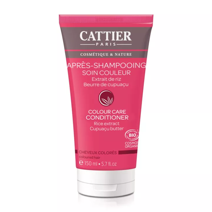 Acondicionador para el cuidado del color orgánico de Cattier 150 ml